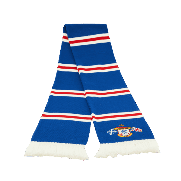 Personalisierter Blockstreifen-Schal