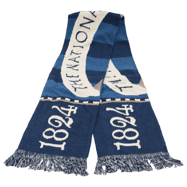 Personalisierter Schal aus recycelter Baumwolle